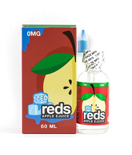 7Daze Reds Apple Iced 60ml E-liquid