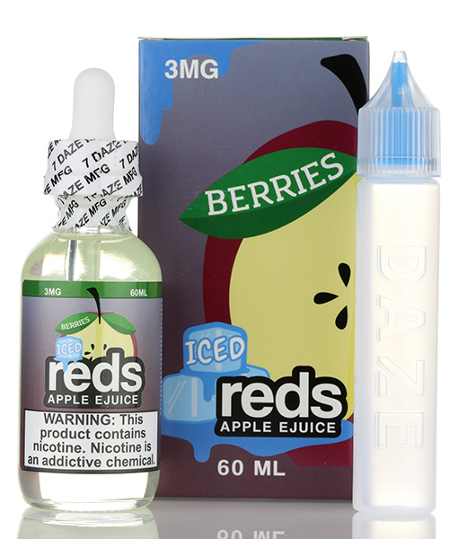 7Daze Reds Apple Berries ICED 60ml E-liquid
