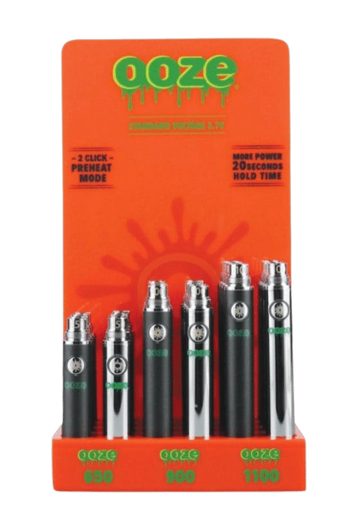 Ooze 1100 Batteries For Vapes | Ooze Twist Battery