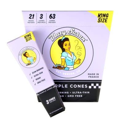 Blazy Susan - King Size Cones (3ct/21pk)