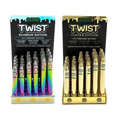 Ooze Twist Battery Display 24pk
