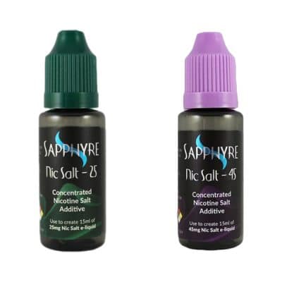 Sapphyre Concentrated Nicotine Salt Solution | Pre-Measured | 15mL