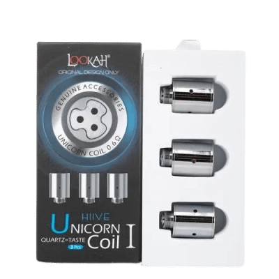 Lookah Unicorn HIVE Quartz Coil - (3 Pack)