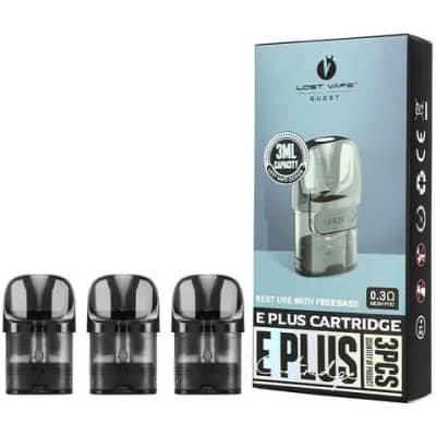 Lost Vape E-Plus Replacement Pods - (3 Pack)