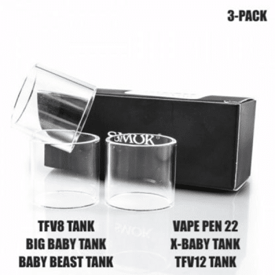 SMOK TFV8 Baby Bulb Glass Tube (3-Pack)