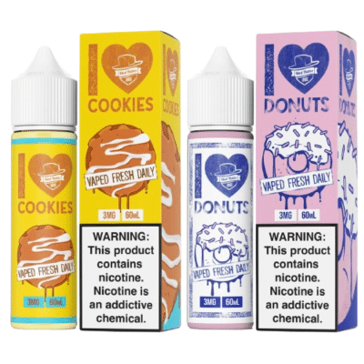 Mad Hatter I Love Series E-Liquid 60ml (FREEBASE)