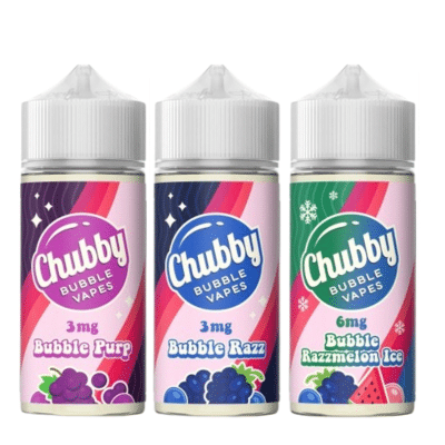 Chubby Bubble Vapes E-Liquid 100ml (FREEBASE)
