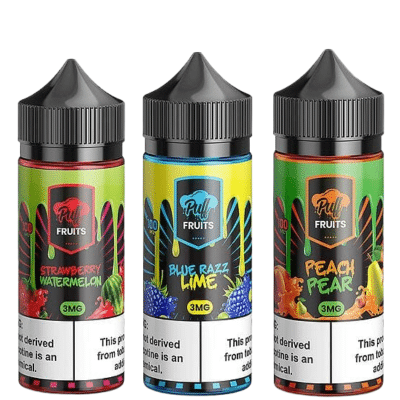 Puff Fruits E-Liquid 100ml (FREEBASE)
