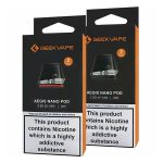 Geek Vape AEGIS NANO Replacement Pods - (2 Pack)