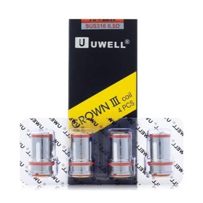 Uwell Crown 3 Replacement Coils - (4 Pack)