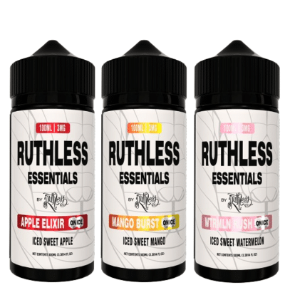 Ruthless Essentials E-Liquid 100ml (FREEBASE)