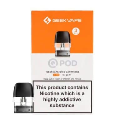 Geek Vape Q Side-Fill Replacement Pods - (3 Pack)