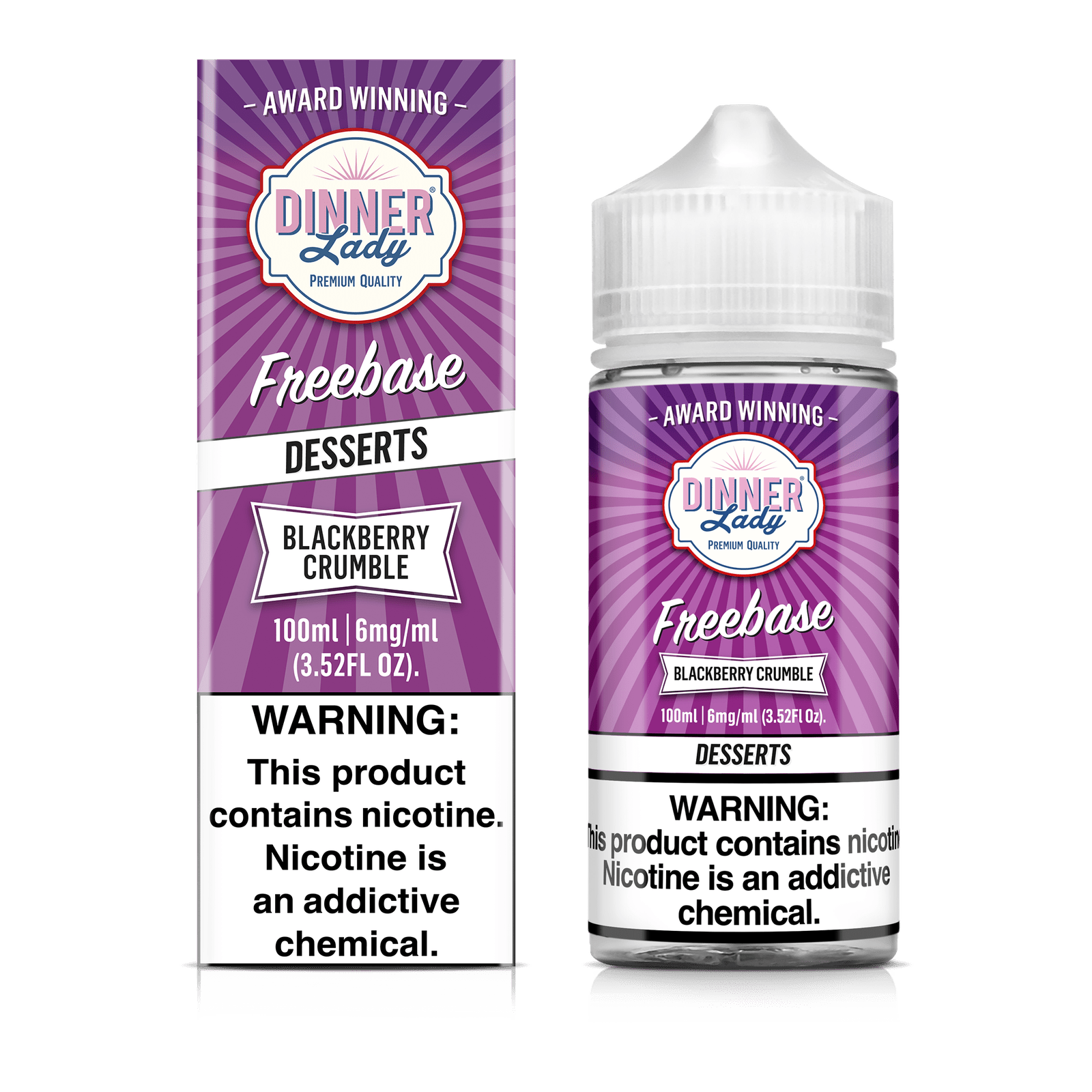 elfbar nachfüll pod läuft aus Dinner Lady E-Liquid Juice for Vaping Classic Dessert Flavors main image 0