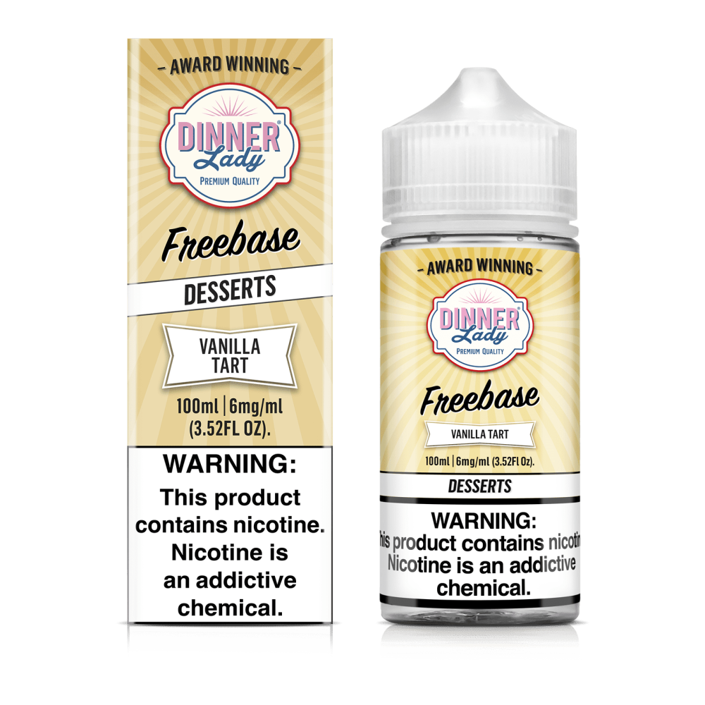 Dinner Lady E-Liquid 100ml (FREEBASE) - Image 9