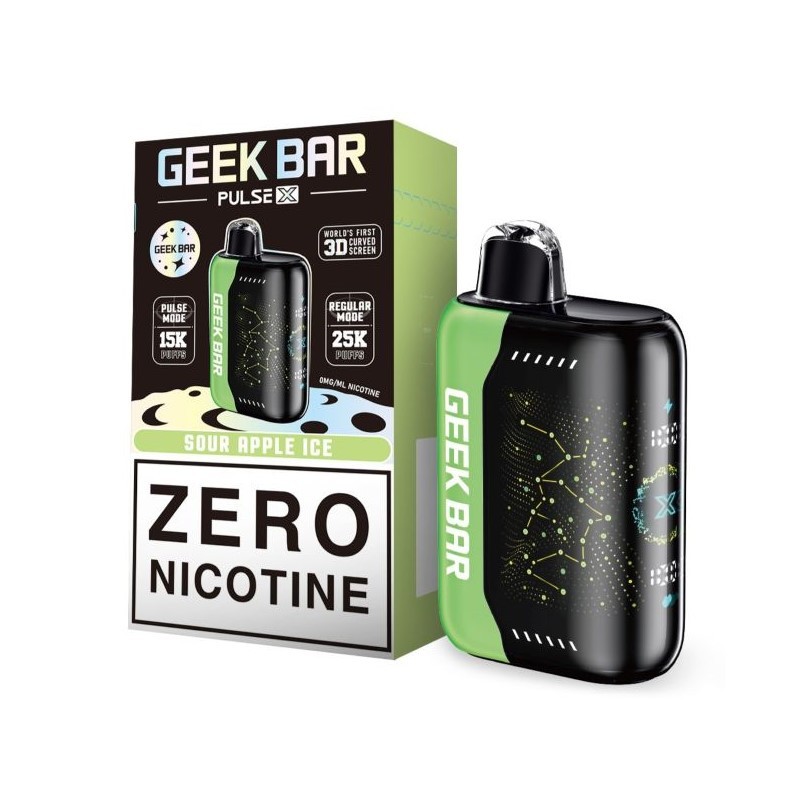 Geek Bar Pulse X Zero Nicotine 25000 Disposable – (5 Pack) – KMG Imports