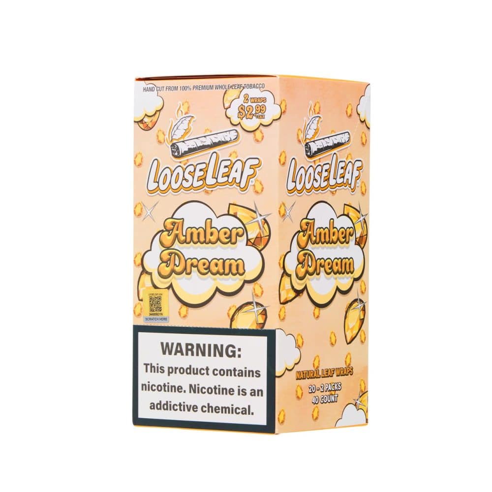 Looseleaf Tobacco Wraps - 2ct - Box of 20 - (Pre-Priced $2.99) - Image 5