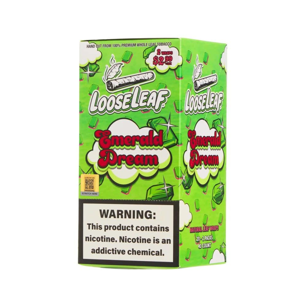 Looseleaf Tobacco Wraps - 2ct - Box of 20 - (Pre-Priced $2.99) - Image 3