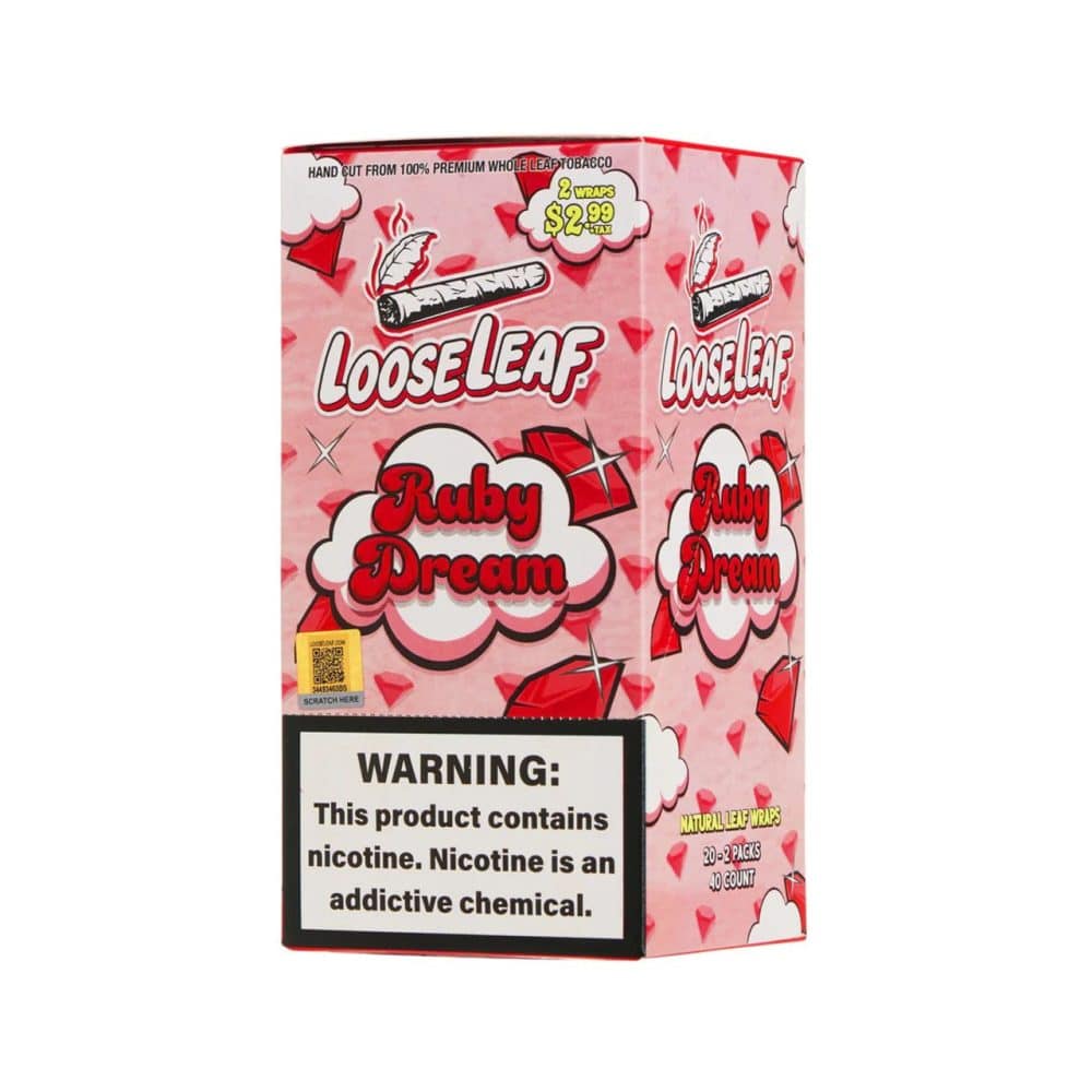 Looseleaf Tobacco Wraps - 2ct - Box of 20 - (Pre-Priced $2.99) - Image 7