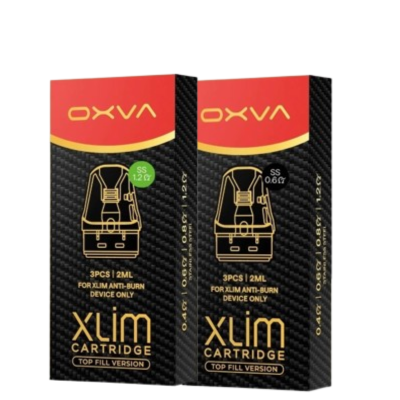 OXVA Xlim Top-Fill SS Replacement Pods - (3 Pack) – KMG Imports