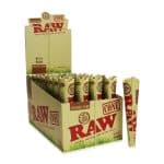 RAW Organic Hemp Pre-Rolled Cone 1¼ 6ct - (32pc Display)