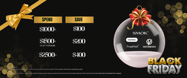 Vape Black Friday & Cyber Monday Deals 2025