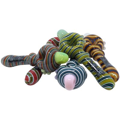 Dogg Lbs 3" Assorted Everyday Necklace Spoon Hand Pipe