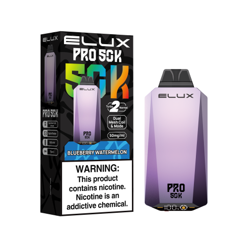 Elux Cyberover Pro 50K Disposable - (5 Pack) KMG Imports Elux Cyberover Pro 50K Disposable - (5 Pack) KMG Imports