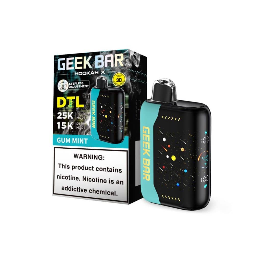 Geek Bar Hookah X 25K Disposable - (5 Pack) - Image 9