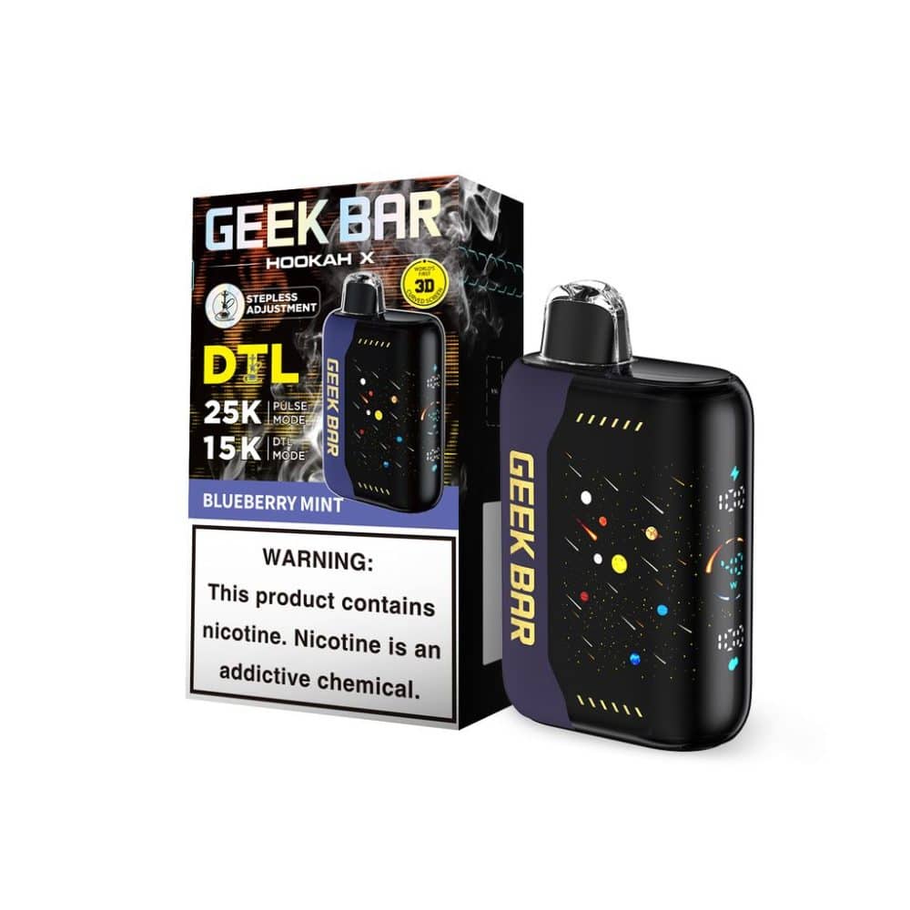 Geek Bar Hookah X 25K Disposable - (5 Pack) - Image 8