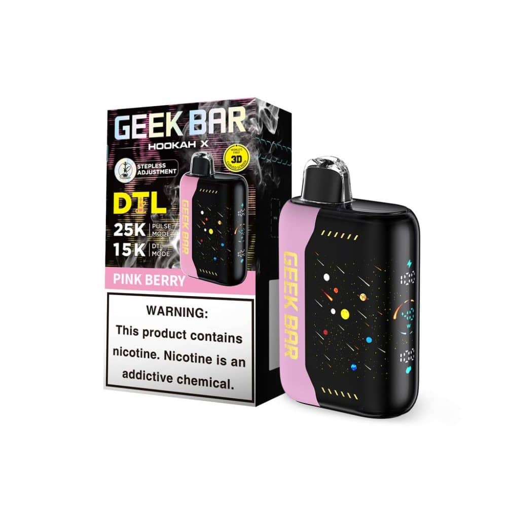 Geek Bar Hookah X 25K Disposable - (5 Pack) - Image 3