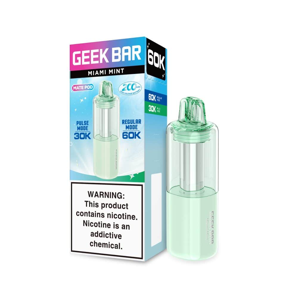 Geek Bar Mate 60K Replacement Pod - (5 Pack) - Image 7